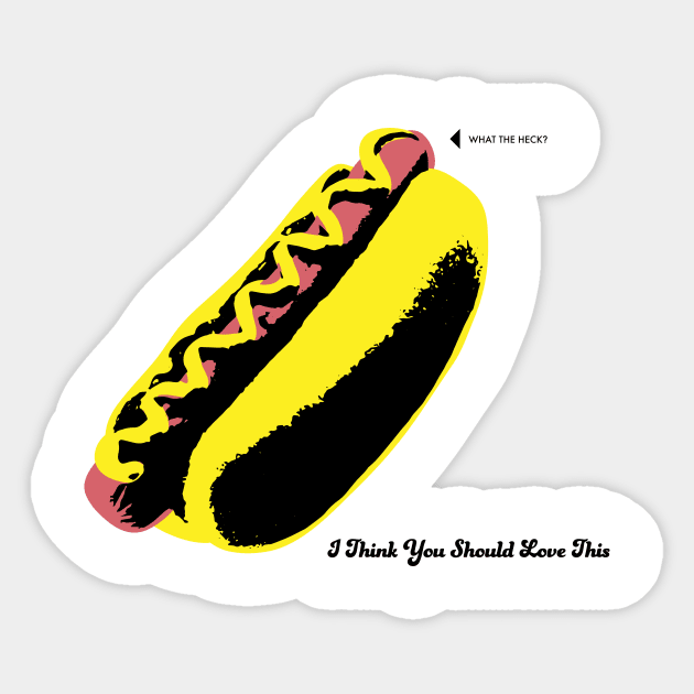 I Think You Should Love This Velvet Underground Mashup Sticker by ithinkyoushouldlovethis